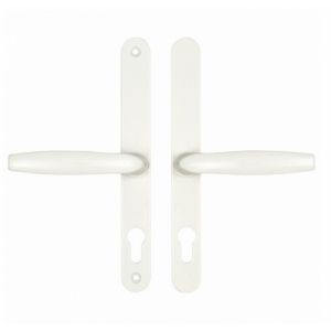 Fullex upvc door Handles 68PZ No snib Screw fix 215mm